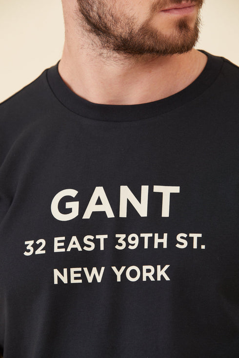 Gant Graphic Printed גאנט חולצת טישרט